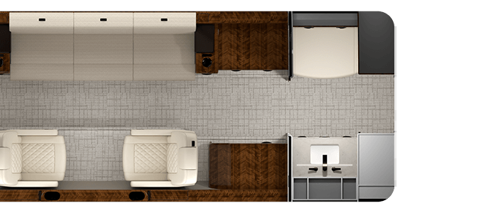 9-Passenger Seating render